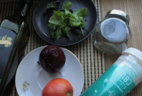 ПП салат с вареной свеклой