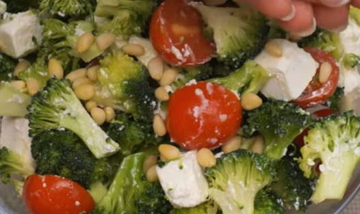 ПП салат с брокколи