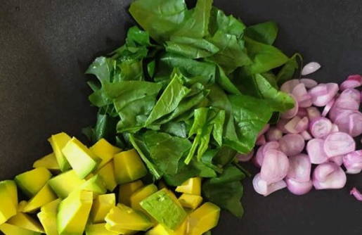 ПП салат с ананасом