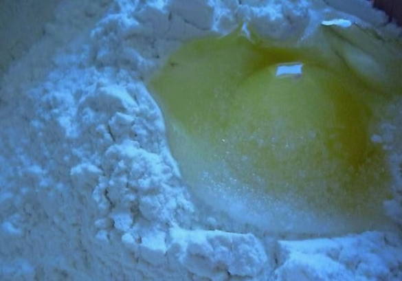 Суп с домашней лапшой и свининой