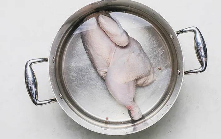 Куриный суп с шампиньонами и картофелем