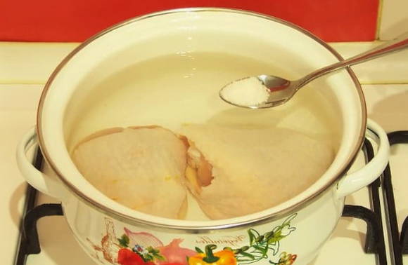 Суп с яйцом и вермишелью