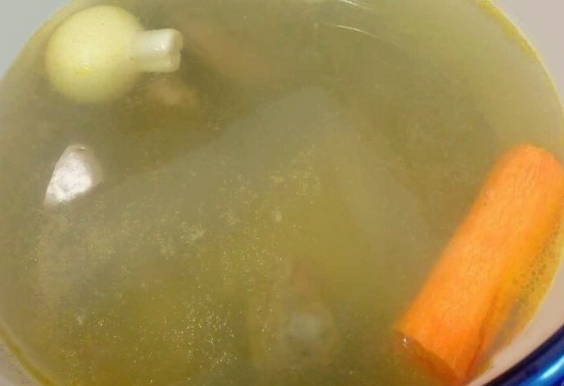 Куриный суп с лапшой и яйцом без картошки