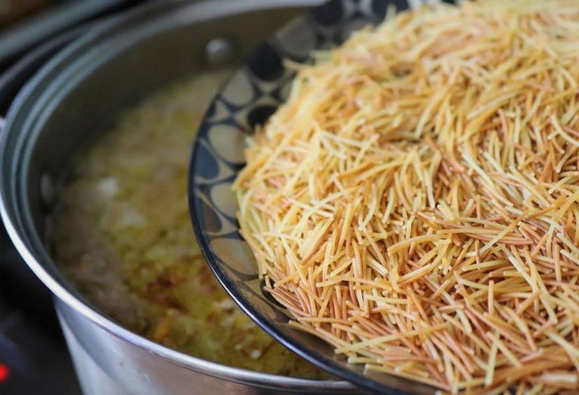 Суп с яйцом и вермишелью без мяса