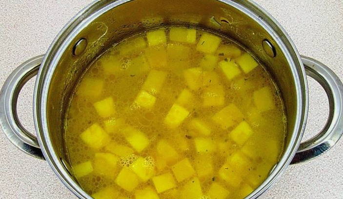 Крем-суп с тыквой и сливками