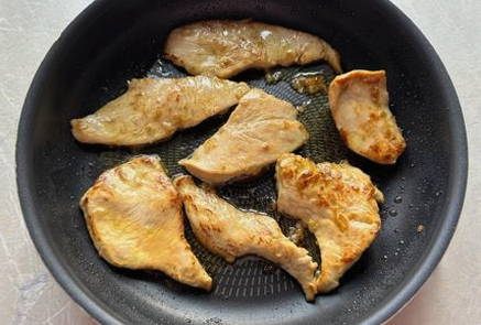 Салат с индейкой и красной консервированной фасолью