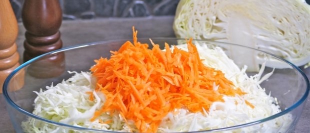 Маринованная капуста с уксусом без стерилизации на зиму в банках
