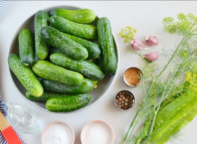 Очень вкусные маринованные огурцы на 1 литровую банку на зиму