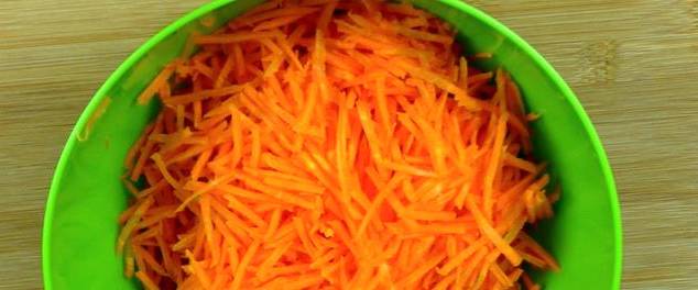 Корейский салат с мясом и овощами