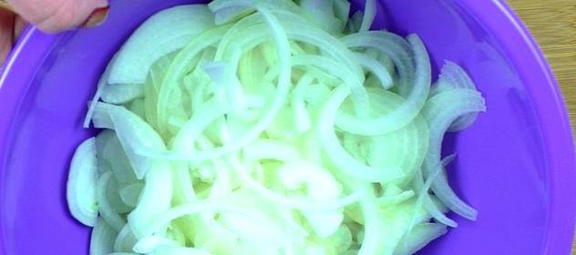 Корейский салат с мясом и овощами