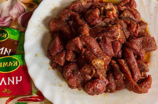 Корейский салат с мясом Корейский салат с мясом