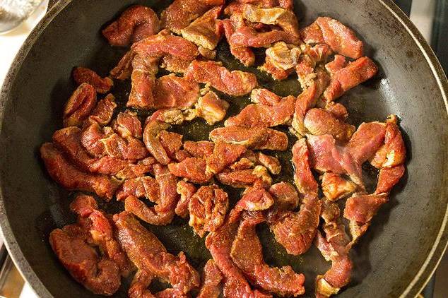 Корейский салат с мясом Корейский салат с мясом