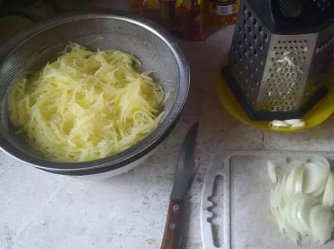Корейский салат с картошкой