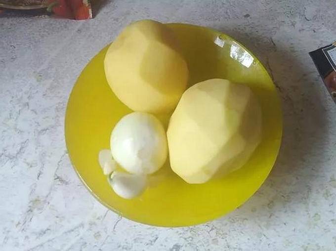 Корейский салат с картошкой