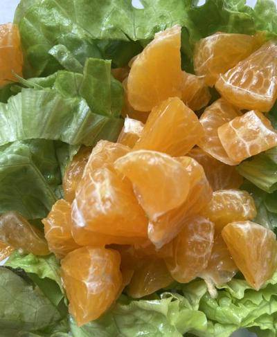 ПП салат с морепродуктами