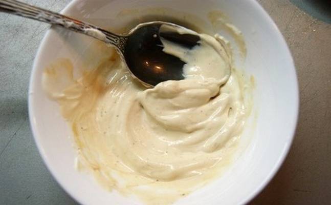 ПП салат с мидиями