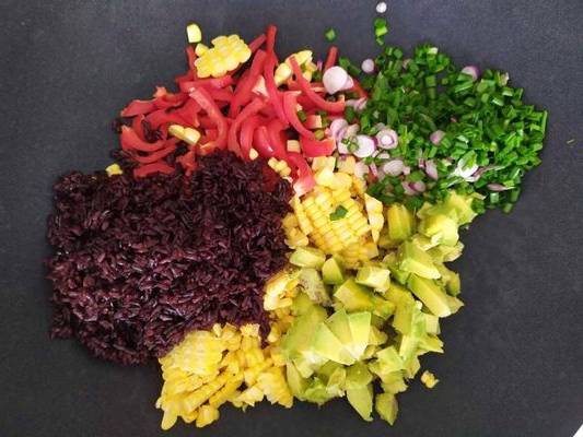 ПП салат с курицей на ужин