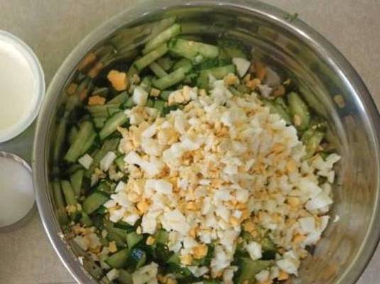 ПП салат с курицей и пекинской капустой