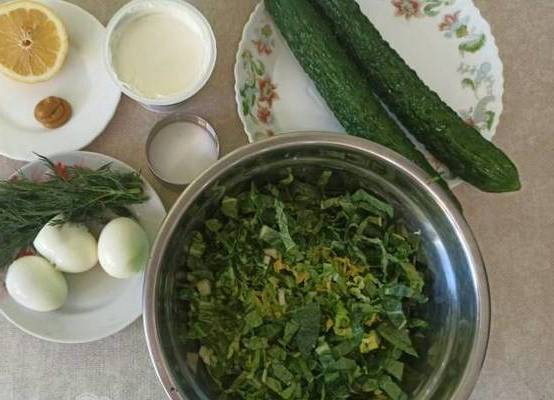 ПП салат с курицей и пекинской капустой