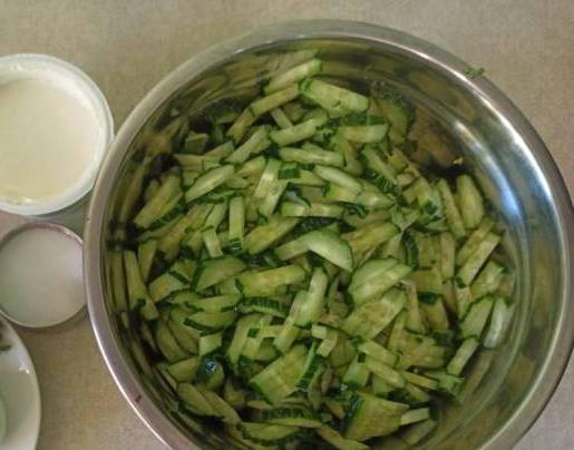 ПП салат с курицей и пекинской капустой