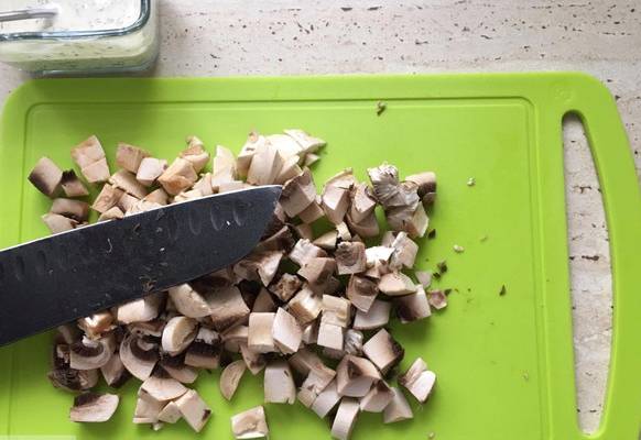 ПП салат с курицей и кукурузой