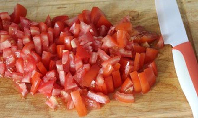 Овощной салат с дижонской горчицей