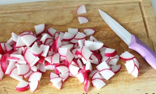 Овощной салат с дижонской горчицей