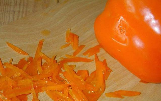 Овощной салат с грибами