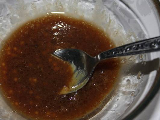 Овощной салат с бальзамическим уксусом