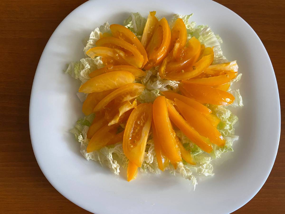 ПП салат с моцареллой