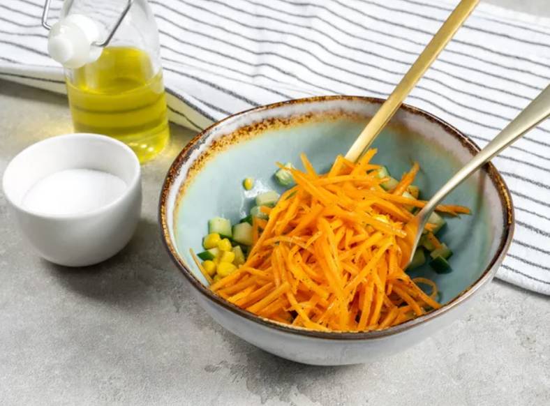 ПП салат с морковью по-корейски