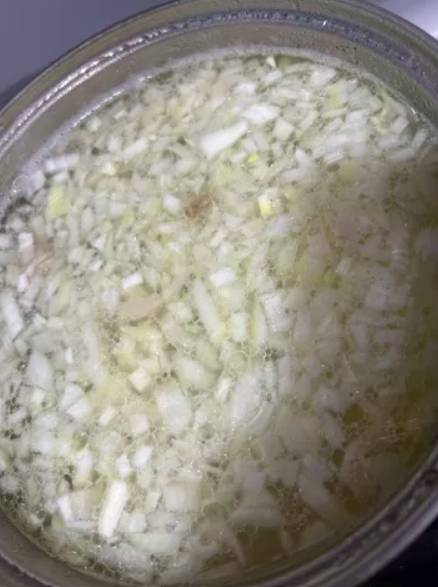 Рисовый суп с говядиной и картошкой