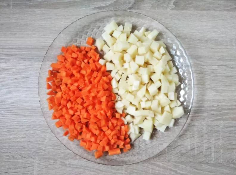 Суп с макаронами и картошкой без мяса