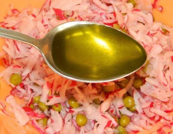 Овощной салат с картофелем