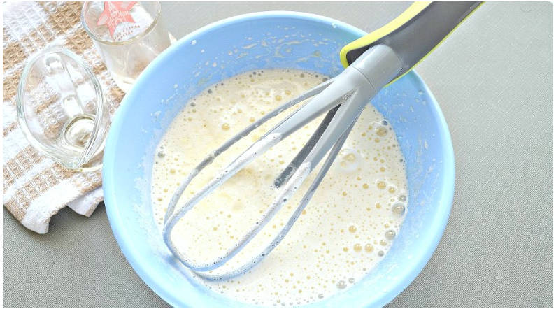 Песочные вафли в вафельнице