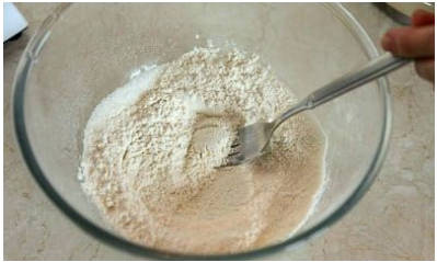 Вафли с яблоками в вафельнице