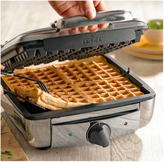 Вафли с фаршем