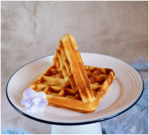 Вафли со сгущенкой