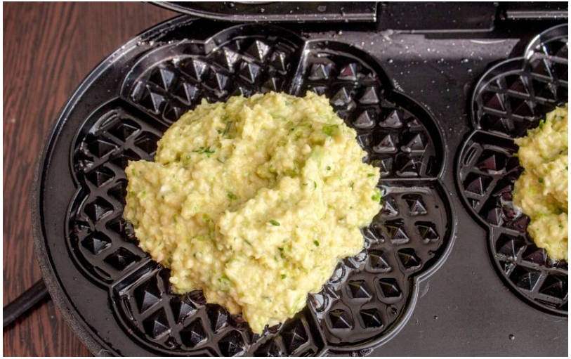 Капустные вафли