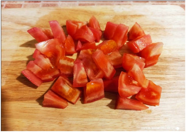 Греческий салат с сыром тофу