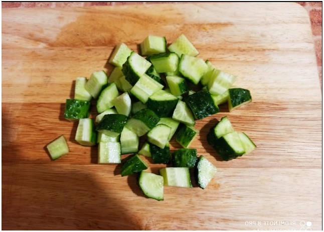 Греческий салат с сыром тофу