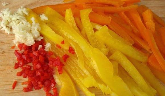 Грузинский салат с мясом