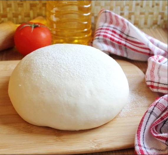 Сдобное тесто для пиццы