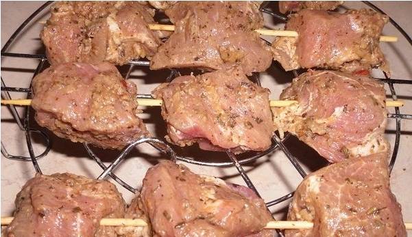 Шашлык в аэрогриле