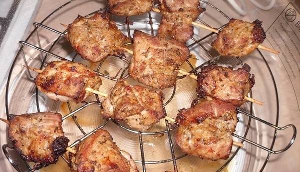 Шашлык в аэрогриле