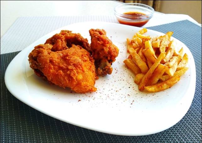 Курица в панировке, как в KFC