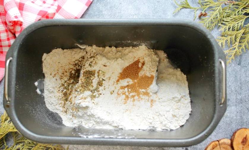 Чиабатта в хлебопечке Редмонд