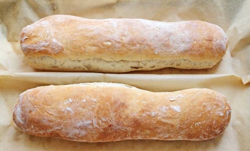 Чиабатта в хлебопечке Редмонд