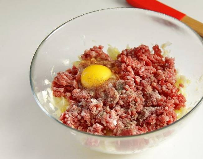Капустные котлеты с фаршем