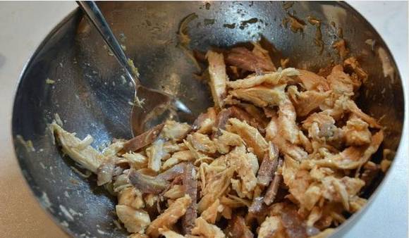 Мясной салат с овощами Мясной салат с овощами